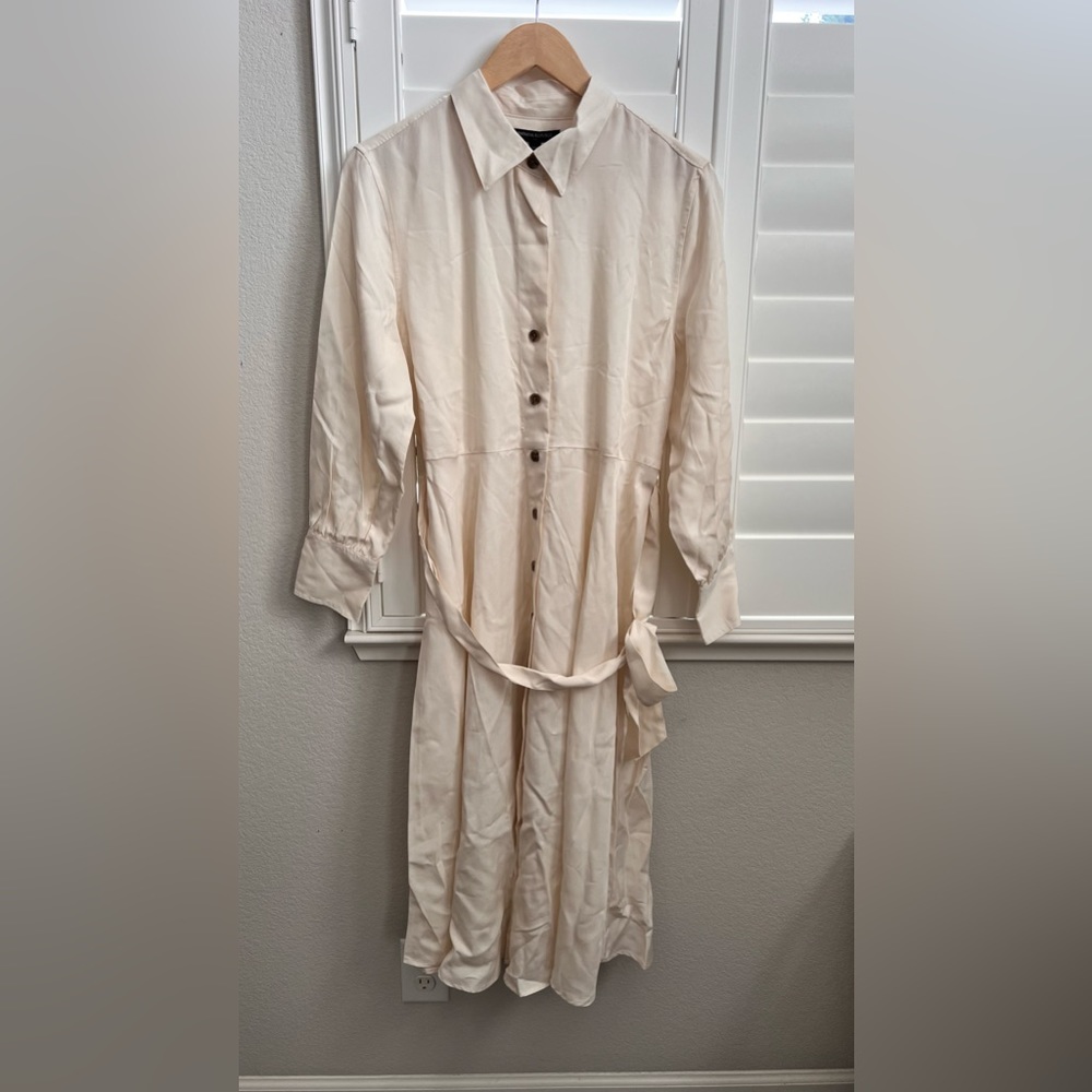 Button down Banana Republic Dress. Lightweight.